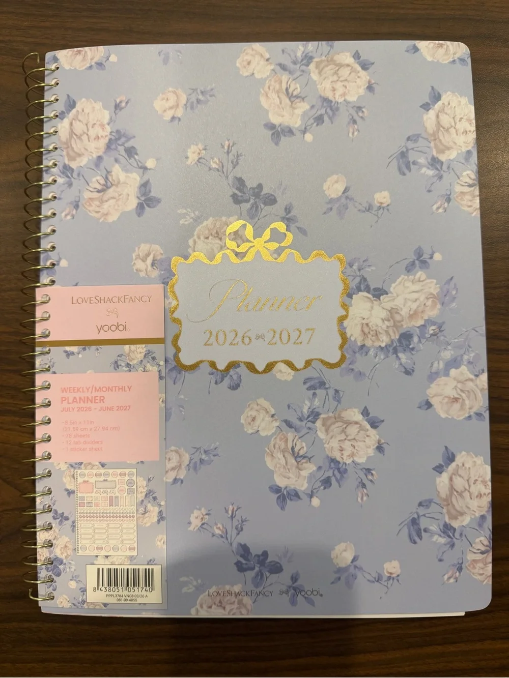 LoveShackFancy Weekly/Monthly Planner